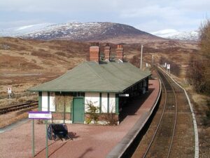 Rannoch Station and Tearoom in Rannoch Moor
